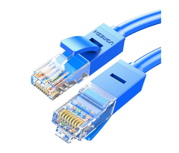 UGREEN Kabel sieciowy Ethernet RJ45 Cat.6 UTP 2m niebieski - 1489095 - zdjęcie